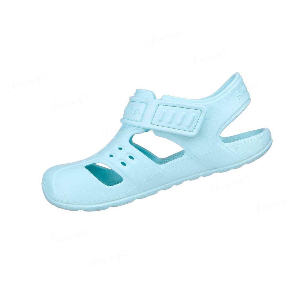 Sandalias Skechers Wave Blast Niña Verde Menta | AT953_AR