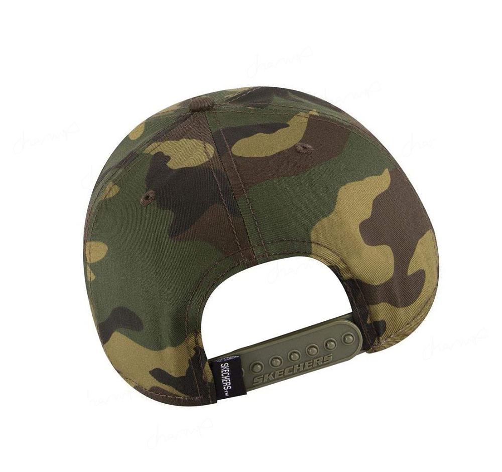 Sombreros Skechers Baseball Hombre Camuflaje | IA1AS_AR