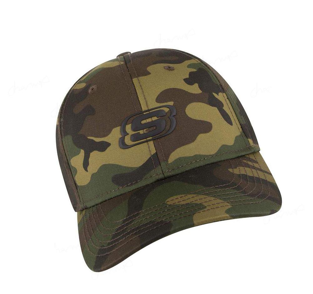 Sombreros Skechers Baseball Hombre Camuflaje | IA1AS_AR