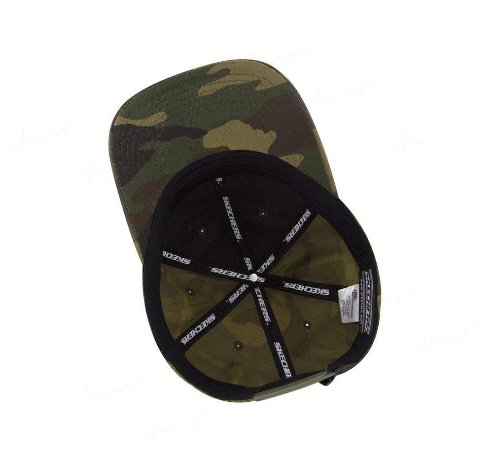 Sombreros Skechers Baseball Hombre Camuflaje | IA1AS_AR