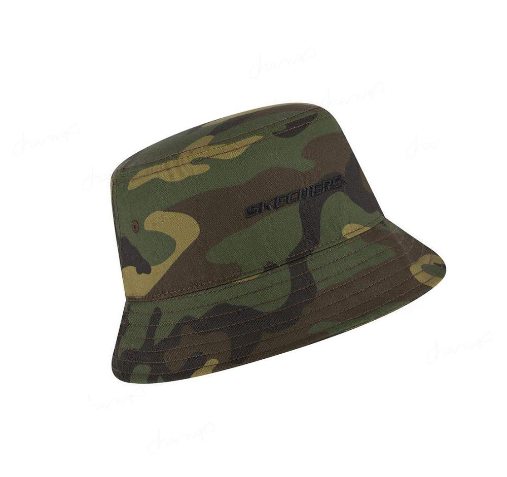 Sombreros Skechers Bucket Hombre Camuflaje | I562K_AR