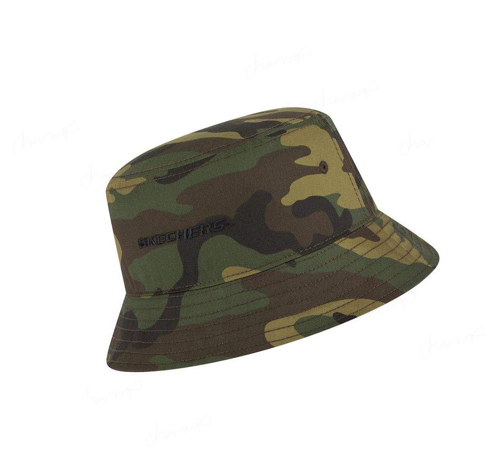 Sombreros Skechers Bucket Hombre Camuflaje | I562K_AR