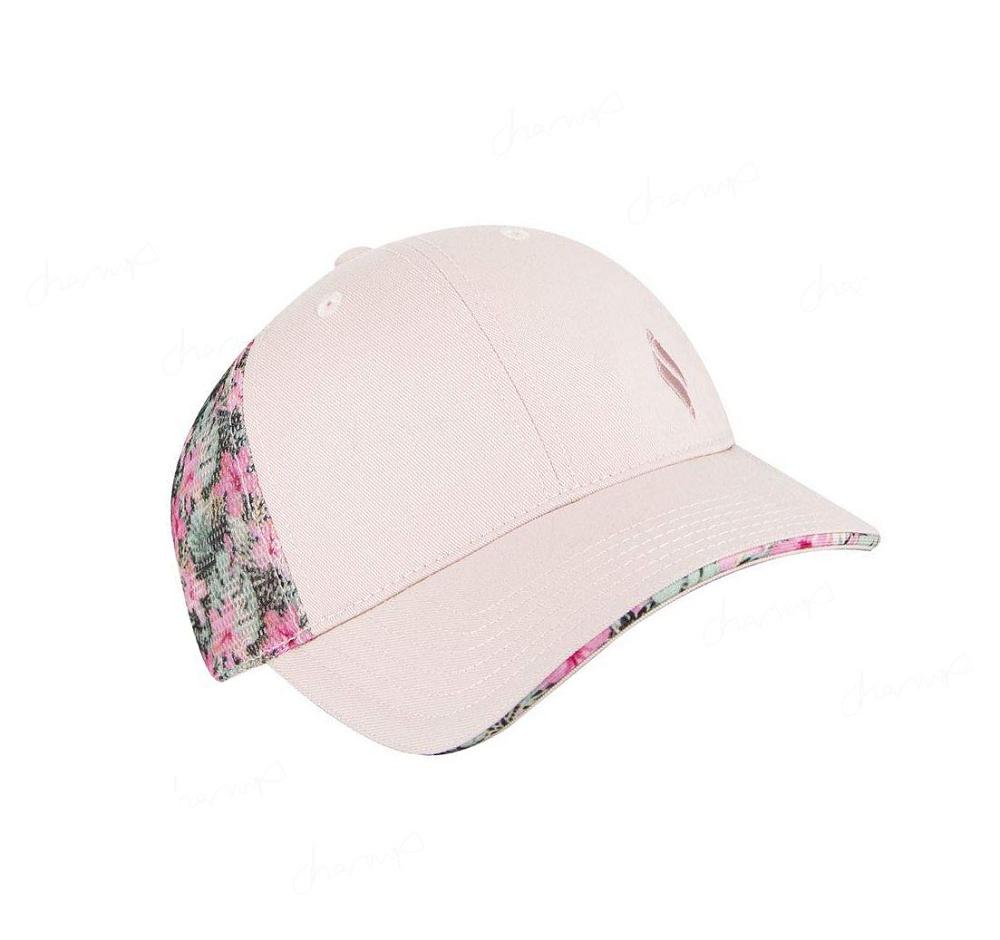 Sombreros Skechers Flower Print Diamond Logo Trucker Mujer Rosas | A909D_AR