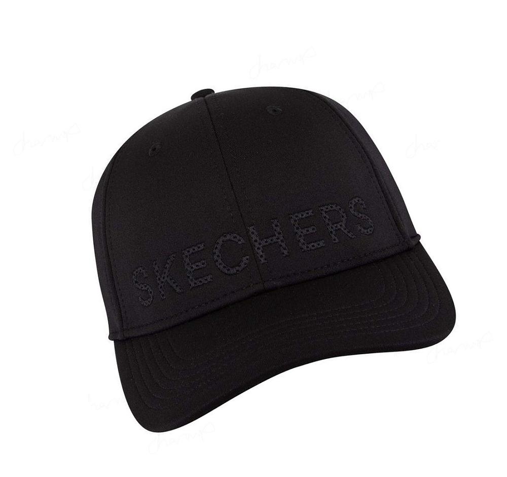 Sombreros Skechers Tonal Logo Mujer Negras | A919A_AR