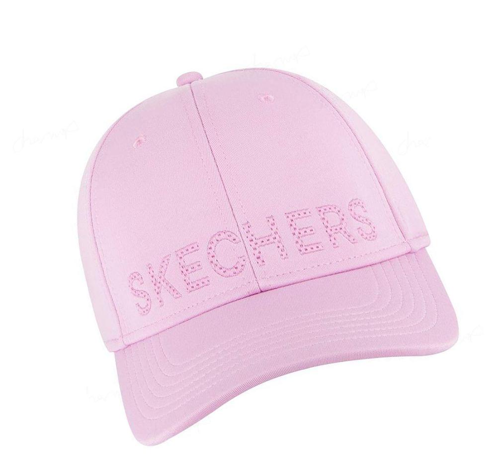 Sombreros Skechers Tonal Logo Mujer Rosas | A922S_AR