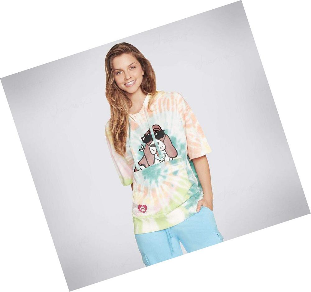 Sudadera Skechers BOBS Cool Dawg Pouch Pals Mujer Multicolor | 393AL_AR