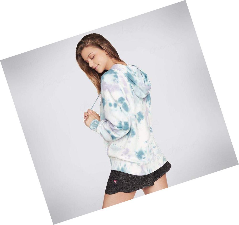 Sudadera Skechers BOBS Pullover Cloud Mujer Multicolor | 3T9T0_AR