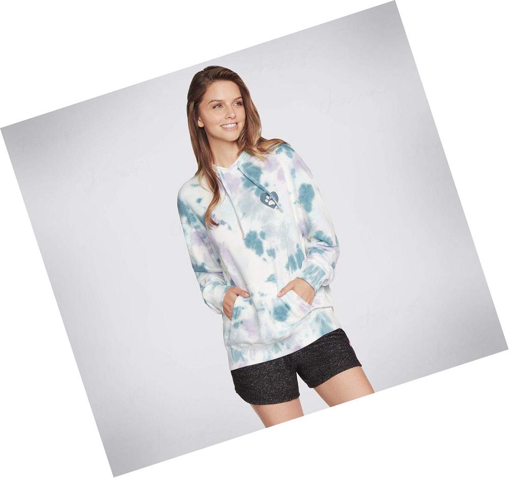 Sudadera Skechers BOBS Pullover Cloud Mujer Multicolor | 3T9T0_AR