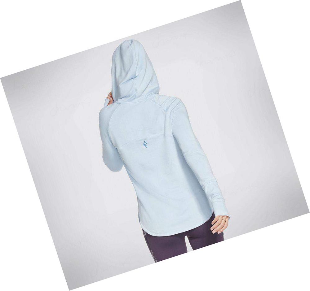 Sudadera Skechers GO LOUNGE Awakened Mujer Azules | A2T2L_AR