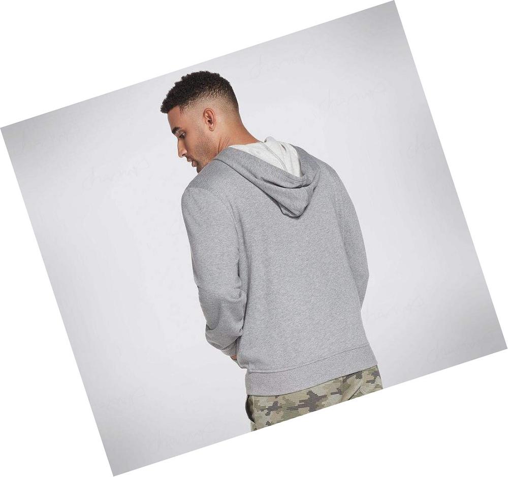 Sudadera Skechers GO WALK Everywhere Hombre Gris | A650A_AR