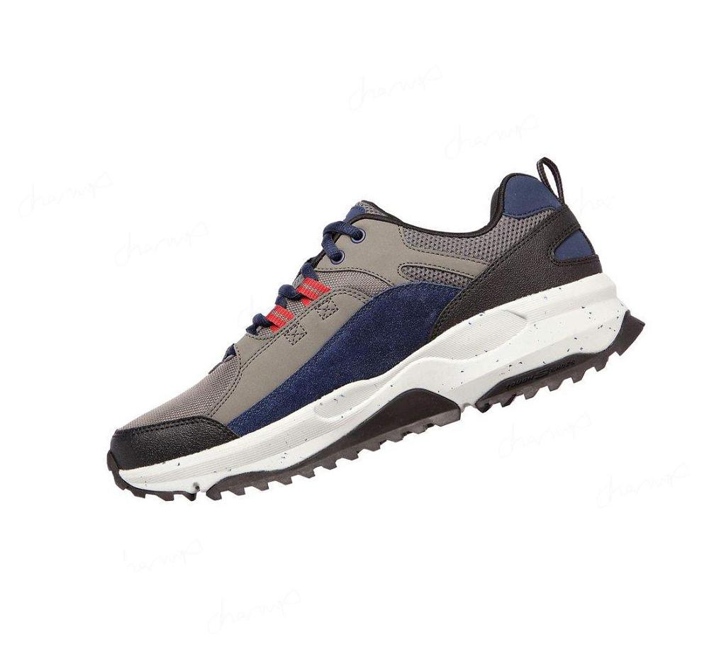 Zapatillas De Trail Running Skechers Bionic Trail - Carretera Sector Hombre Azul Marino Gris | A950S_AR