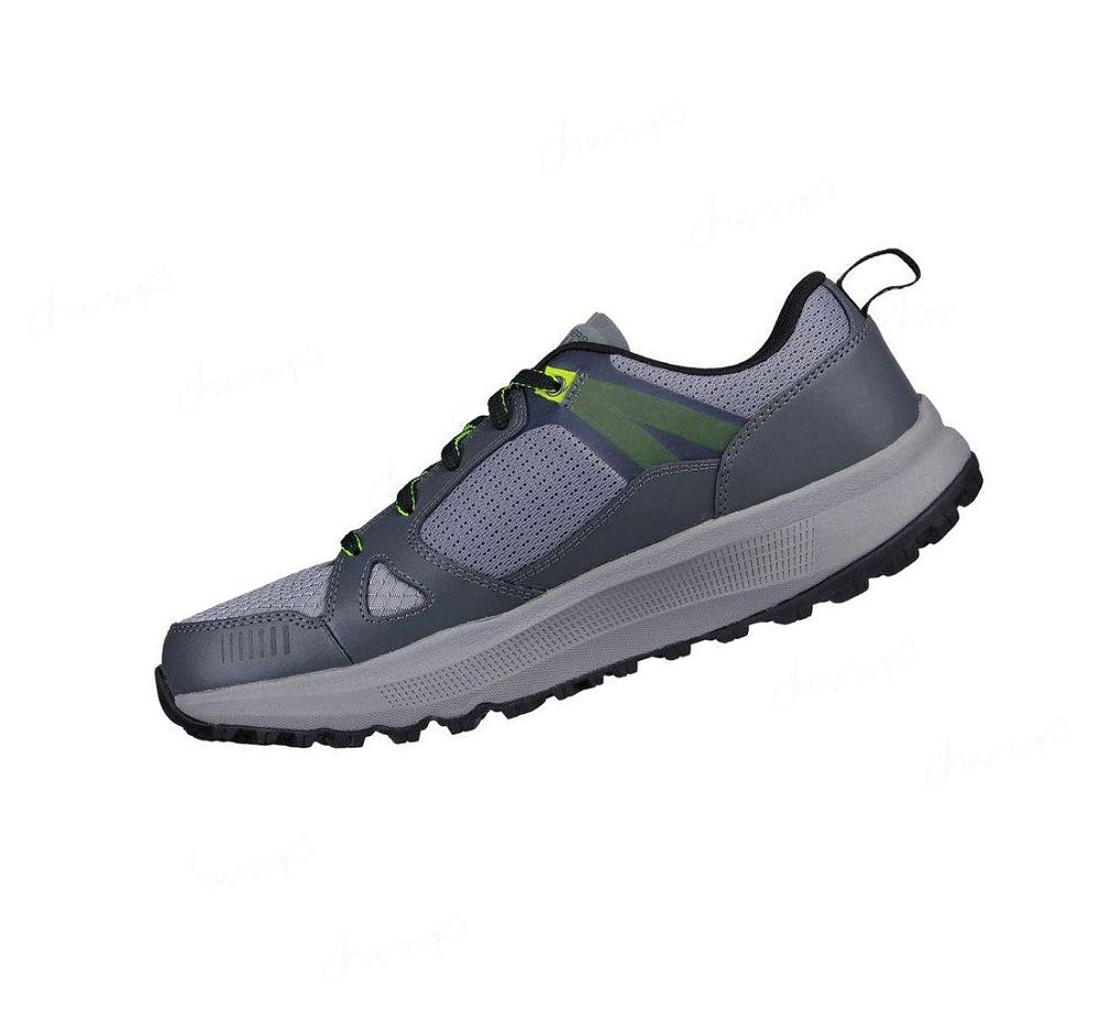 Zapatillas De Trail Running Skechers GO RUN Pulse - Ultra Radius Hombre Gris Negras | A539B_AR