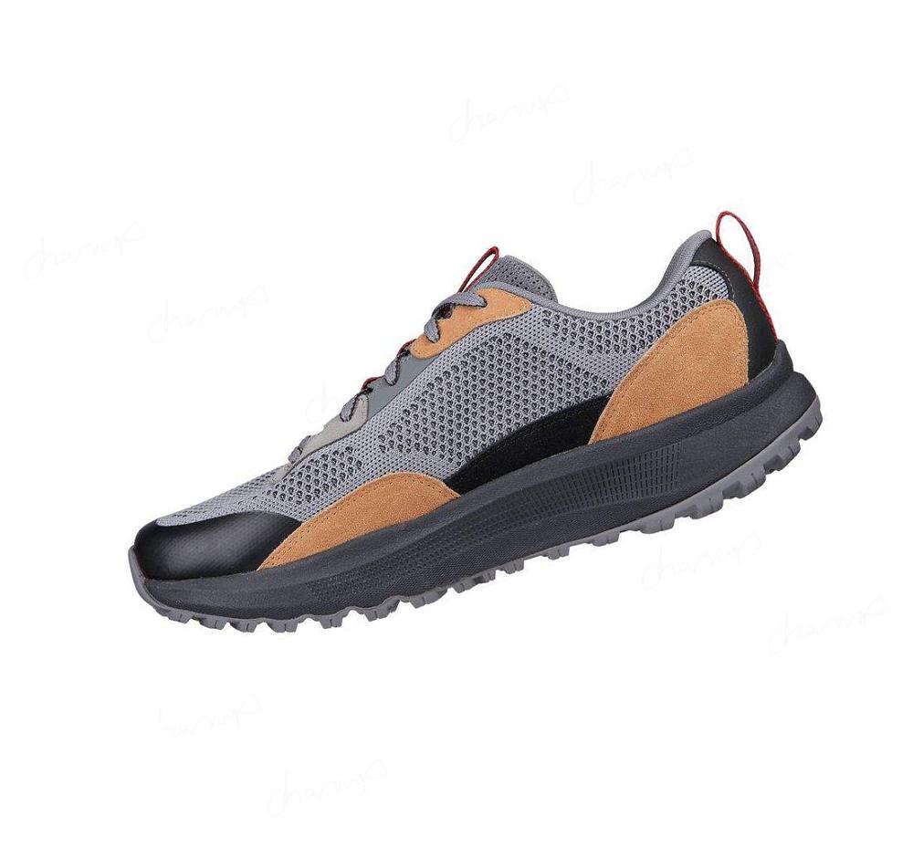 Zapatillas De Trail Running Skechers GO RUN Pulse Hombre Gris Negras | A53T8_AR