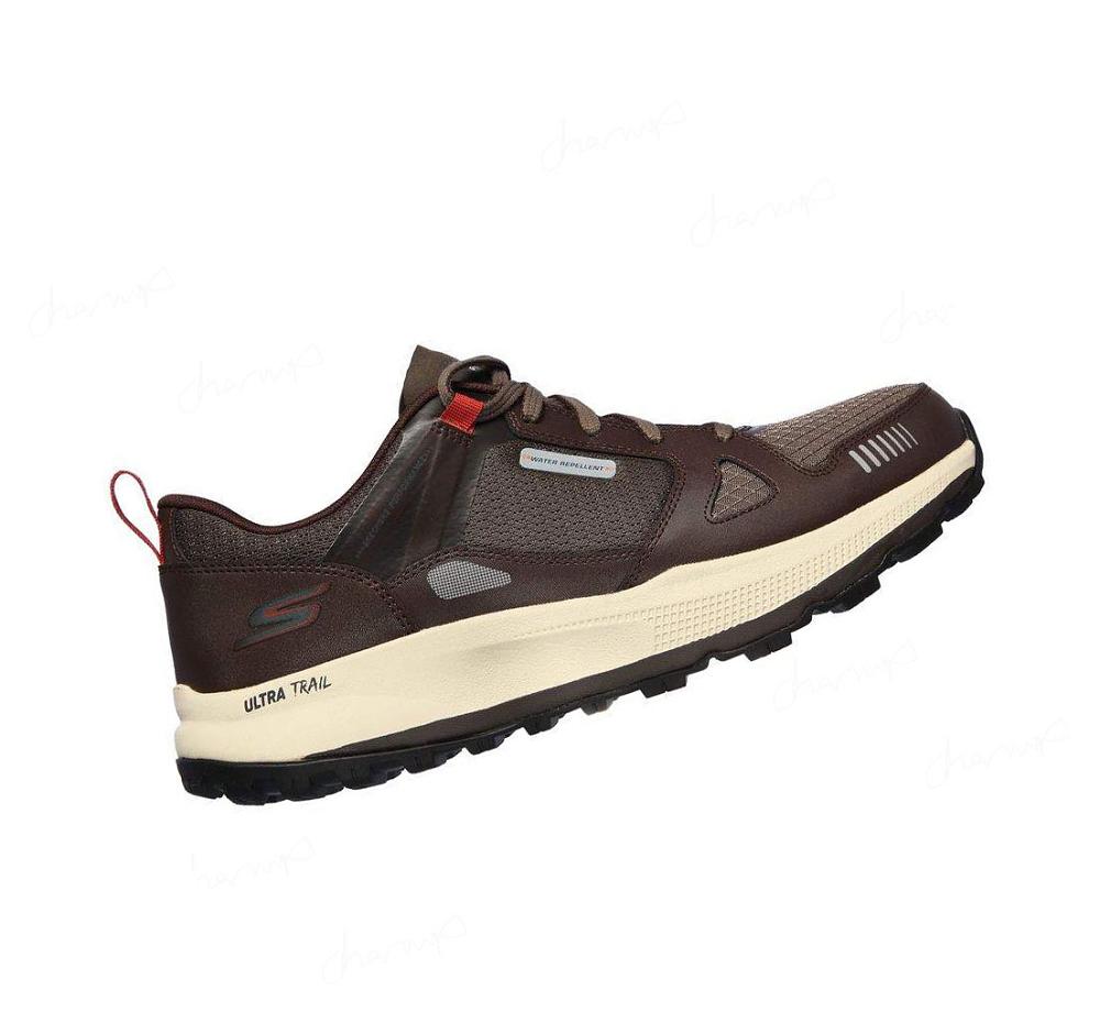 Zapatillas De Trail Running Skechers GO RUN Pulse Trail - Ultra Radius Hombre Marrones | A550A_AR