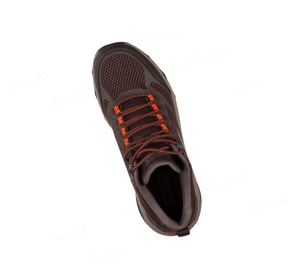 Zapatillas De Trail Running Skechers GOrun Altitude - Element Hombre Marrones Naranjas | A38TE_AR