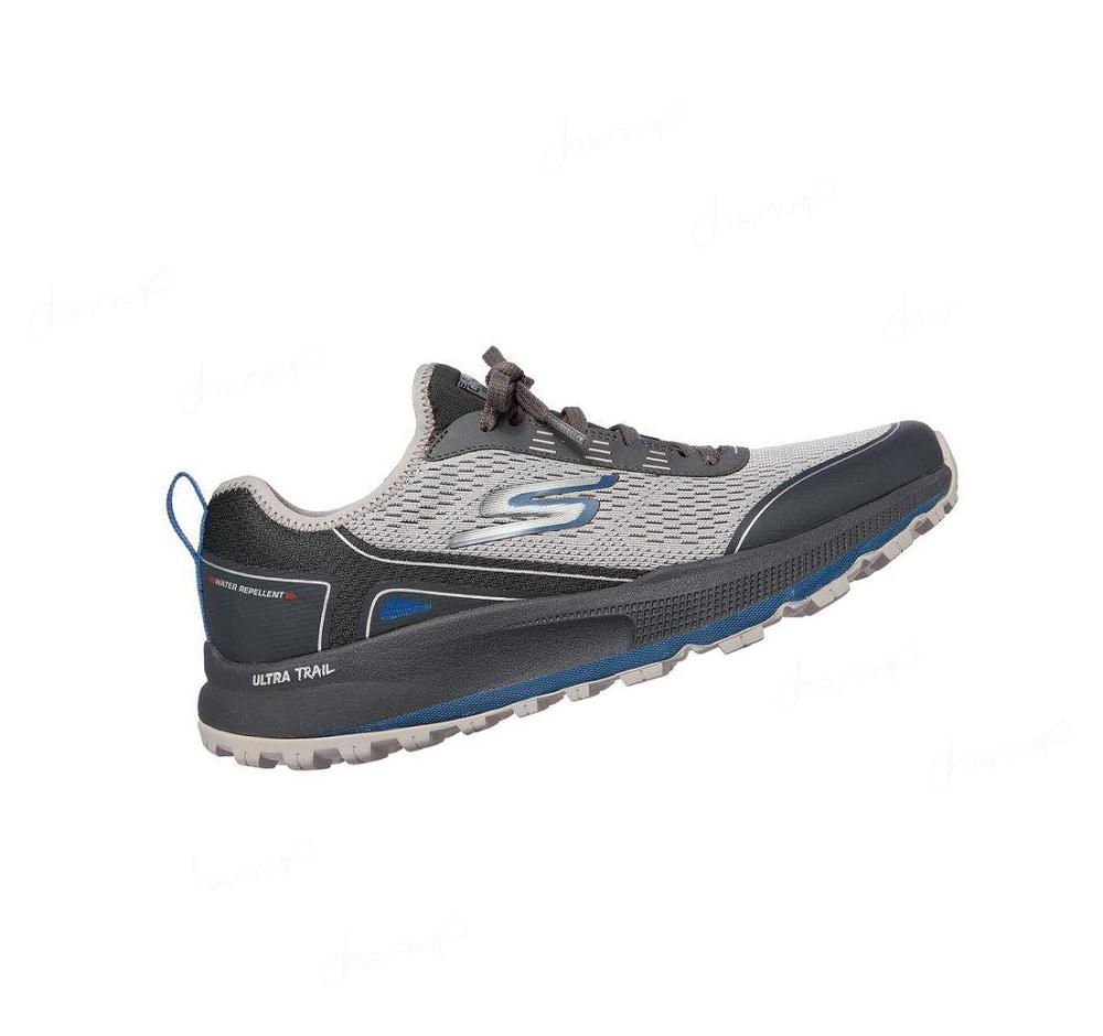 Zapatillas De Trail Running Skechers GOrun Pulse Trail - Expedition Hombre Gris Gris | A5620_AR