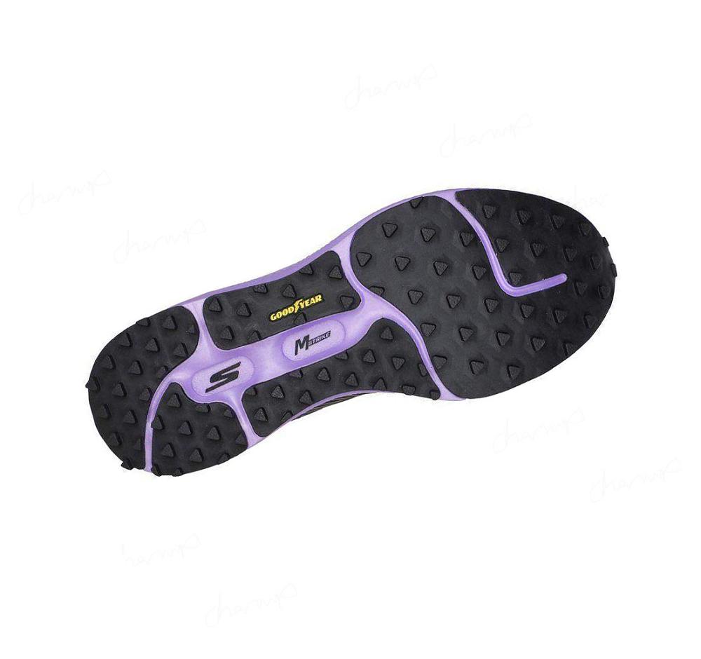 Zapatillas De Trail Running Skechers GOrun Razor Trail Mujer Negras Moradas | T23AL_AR