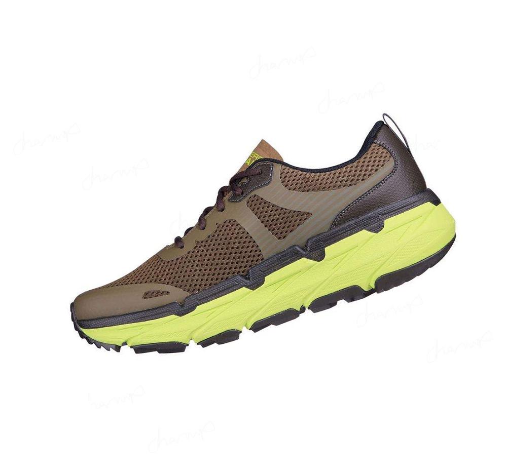 Zapatillas De Trail Running Skechers Max Cushioning Premier Trail - Alltrack Hombre Verde Oliva | 623TD_AR