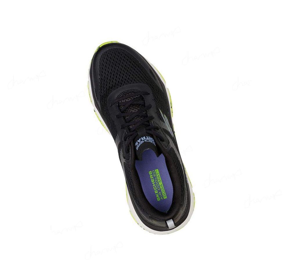 Zapatillas De Trail Running Skechers Max Cushioning Elite Mujer Negras Verde | TA238_AR