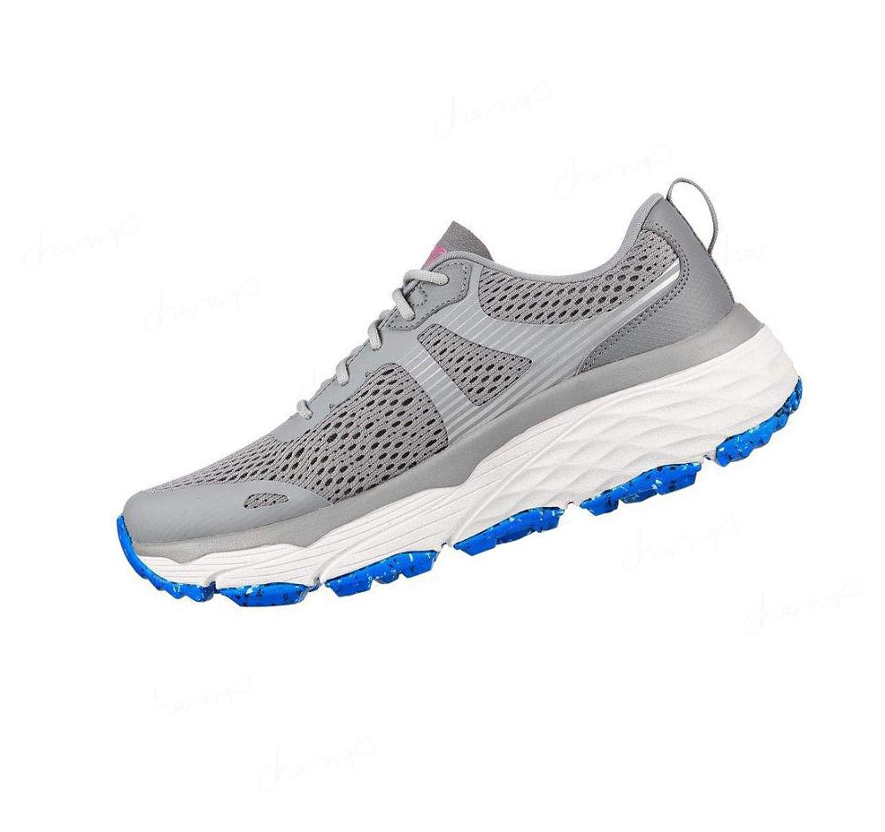 Zapatillas De Trail Running Skechers Max Cushioning Elite Mujer Gris Azules | TAA80_AR