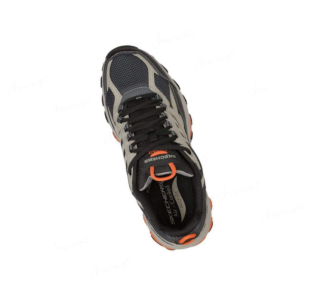 Zapatillas Deportivos Skechers Arch Fit Akhidime Hombre Marrones Negras | 5589Q_AR