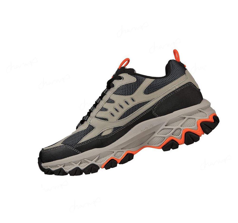 Zapatillas Deportivos Skechers Arch Fit Akhidime Hombre Marrones Negras | 5589Q_AR