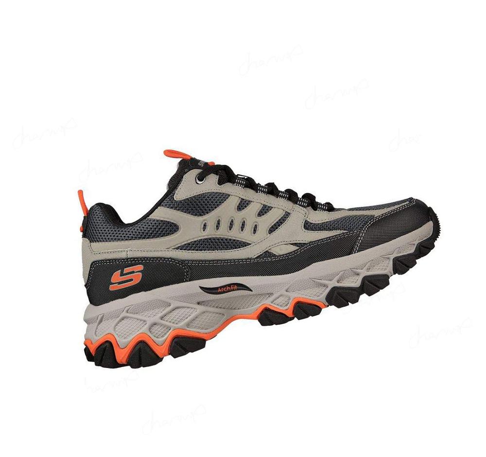 Zapatillas Deportivos Skechers Arch Fit Akhidime Hombre Marrones Negras | 5589Q_AR