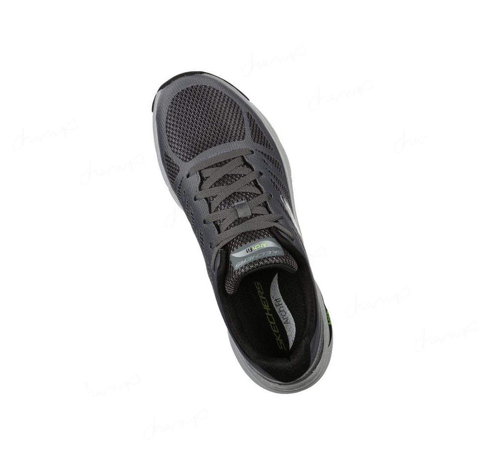 Zapatillas Deportivos Skechers Arch Fit - Charge Back Hombre Gris Negras | 566AB_AR