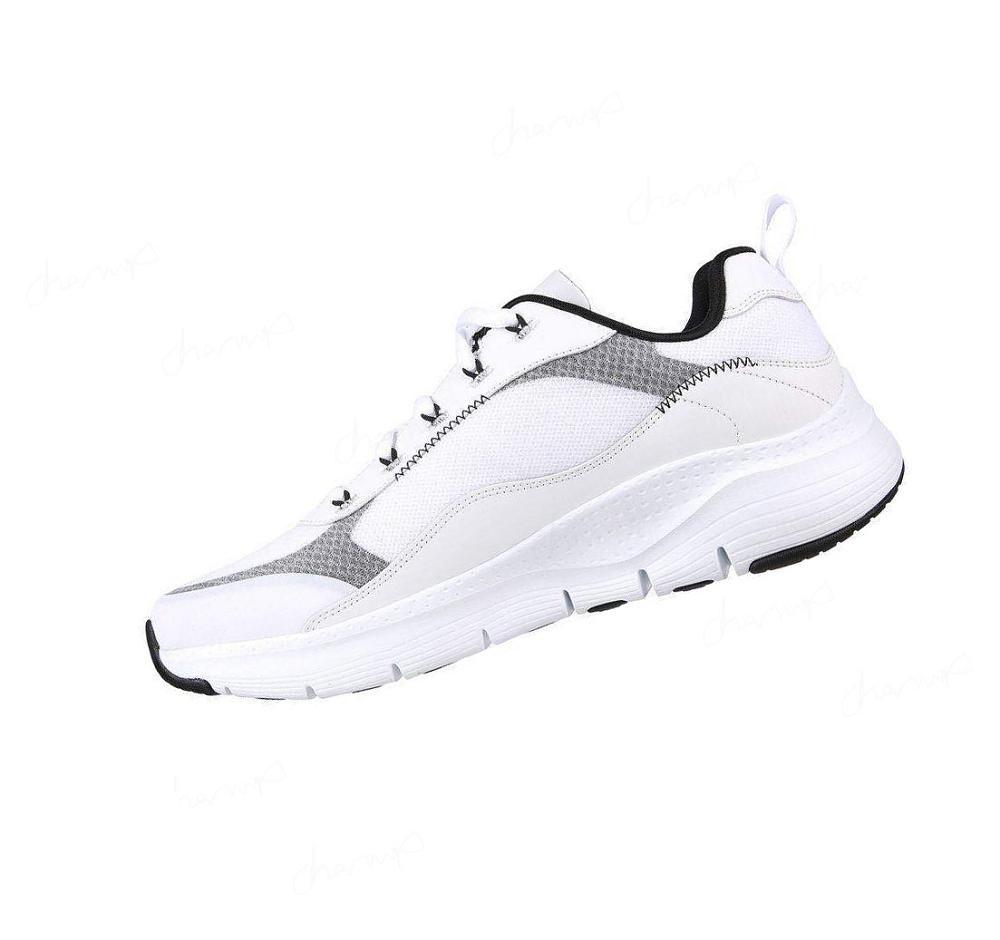 Zapatillas Deportivos Skechers Arch Fit - Cool Oasis Hombre Blancas Negras | 5689G_AR