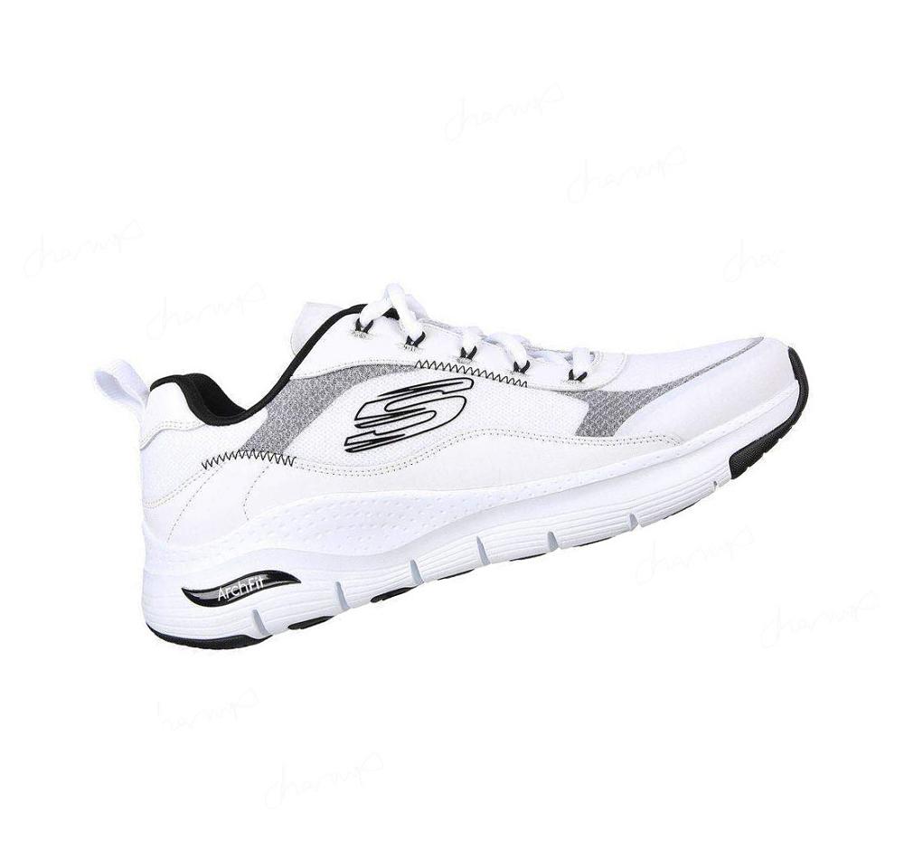 Zapatillas Deportivos Skechers Arch Fit - Cool Oasis Hombre Blancas Negras | 5689G_AR