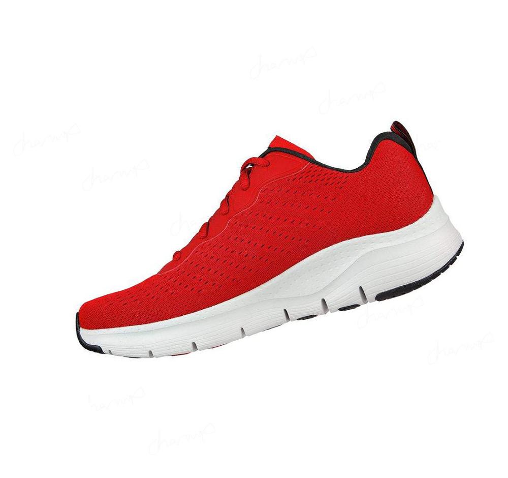 Zapatillas Deportivos Skechers Arch Fit - Infinity Cool Hombre Rojas | 568TE_AR