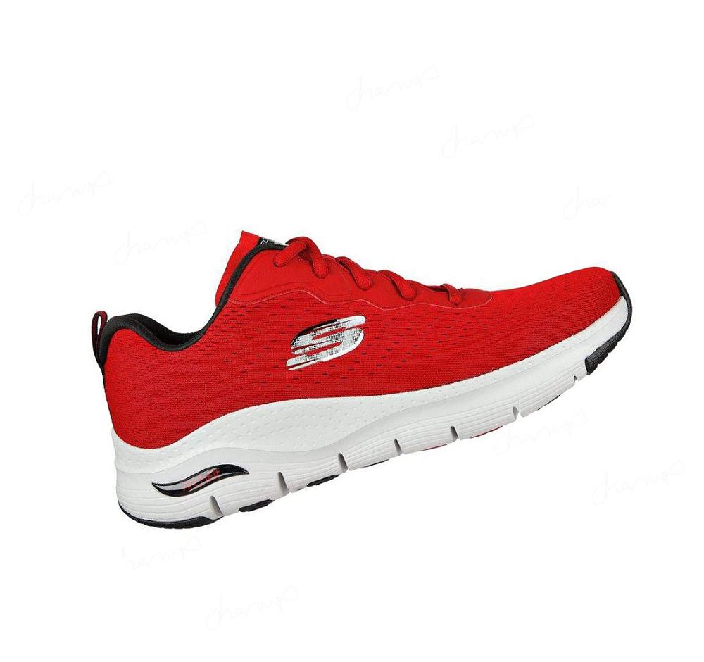 Zapatillas Deportivos Skechers Arch Fit - Infinity Cool Hombre Rojas | 568TE_AR