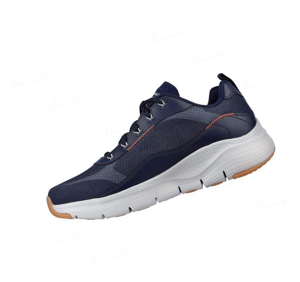 Zapatillas Deportivos Skechers Arch Fit - Cool Oasis Hombre Azul Marino | 5T00L_AR