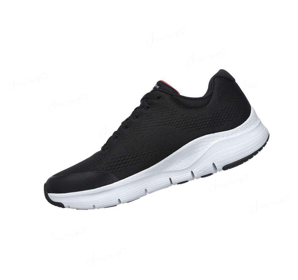 Zapatillas Deportivos Skechers Arch Fit Hombre Negras Rojas | 5T250_AR