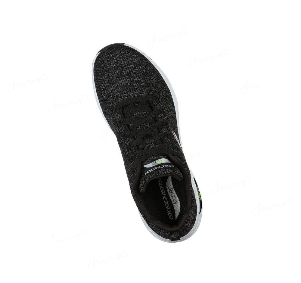 Zapatillas Deportivos Skechers Arch Fit - Paradyme Hombre Negras Blancas | 5T62C_AR