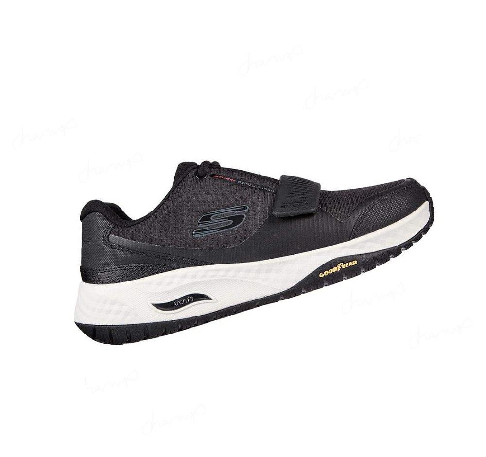 Zapatillas Deportivos Skechers Arch Fit Multi Deporte Hombre Negras | 60890_AR