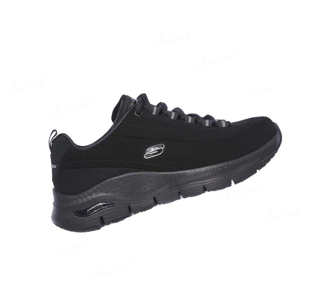 Zapatillas Deportivos Skechers Arch Fit - Metro Skyline Mujer Negras | A6850_AR