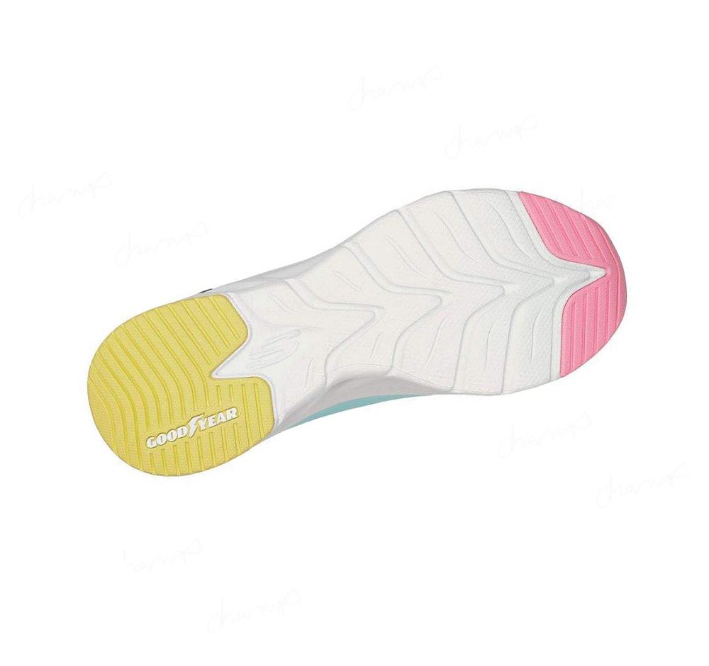 Zapatillas Deportivos Skechers Arch Fit Glide-Step - Highlighter Mujer Blancas Multicolor | A8238_AR