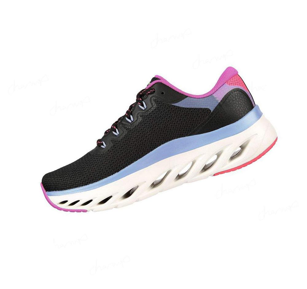 Zapatillas Deportivos Skechers Arch Fit Glide-Step - Highlighter Mujer Negras Multicolor | ATA8C_AR