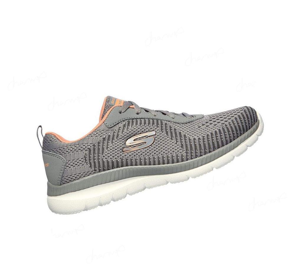 Zapatillas Deportivos Skechers Bountiful - Purist Mujer Gris Coral | 669A0_AR