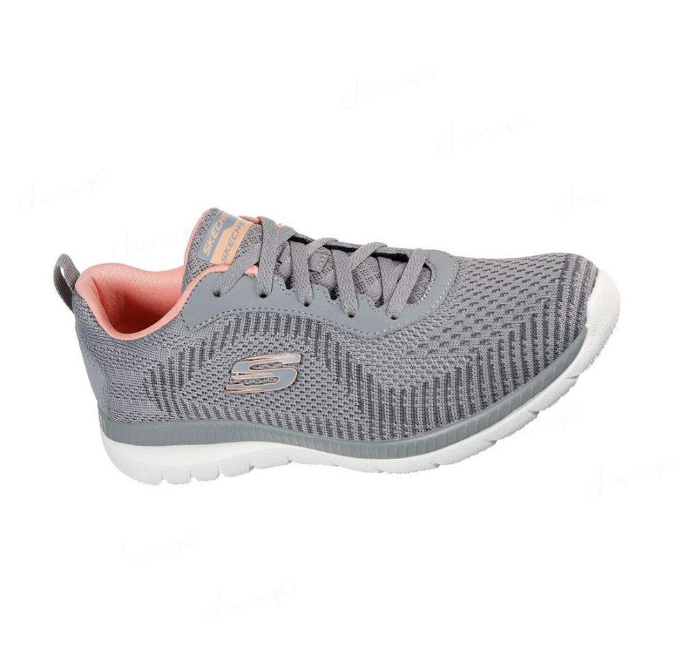 Zapatillas Deportivos Skechers Bountiful - Purist Mujer Gris Coral | 669A0_AR