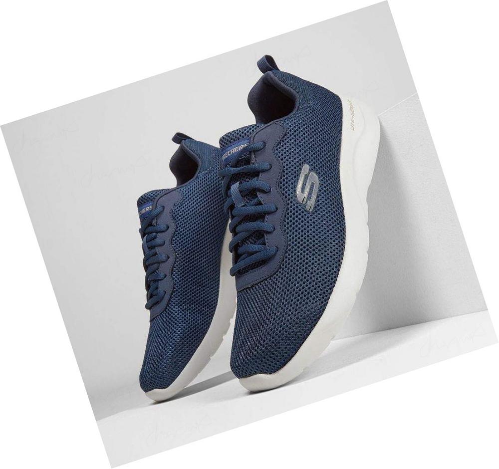 Zapatillas Deportivos Skechers Dynamight 2.0 - Rayhill Hombre Azul Marino | A350L_AR