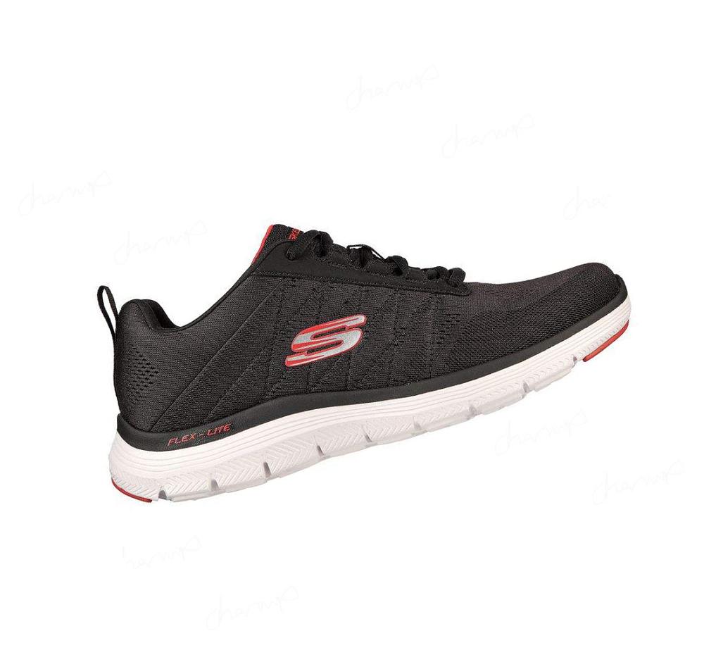 Zapatillas Deportivos Skechers Flex Advantage 4.0 - Valkin Hombre Negras | 3812C_AR