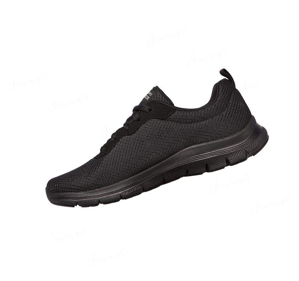 Zapatillas Deportivos Skechers Flex Appeal 4.0 - Brilliant View Mujer Negras | 6TAT8_AR