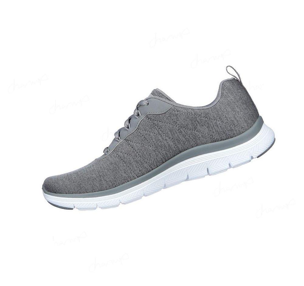 Zapatillas Deportivos Skechers Flex Appeal 4.0 - Vivid Pattern Mujer Gris | I923Q_AR