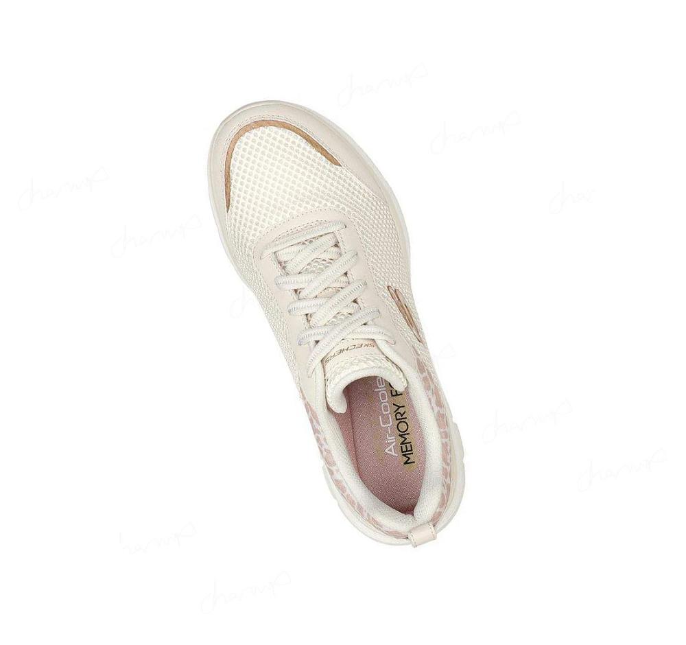 Zapatillas Deportivos Skechers Flex Appeal 4.0 - Wild Pulse Mujer Beige Doradas | I998B_AR