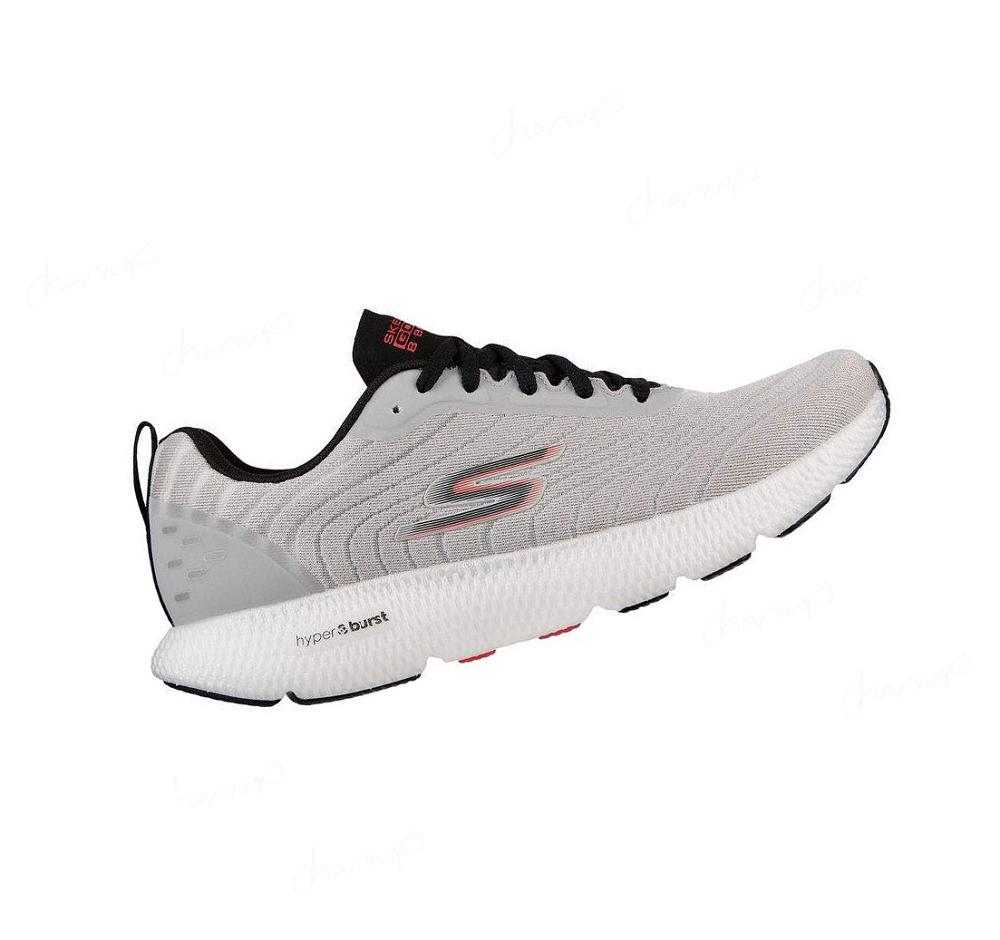 Zapatillas Deportivos Skechers GO RUN 8 - Bionic Hombre Gris Negras | A9253_AR