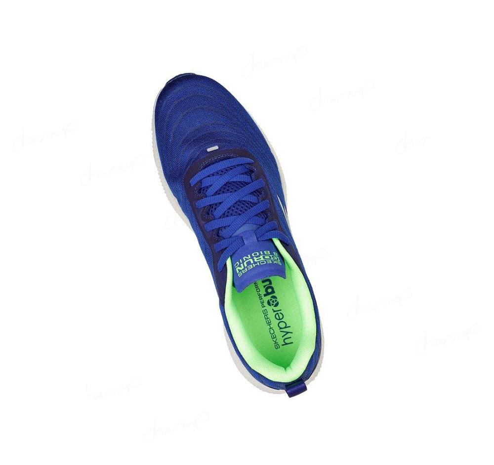 Zapatillas Deportivos Skechers GO RUN 8 - Bionic Hombre Azules Verde Claro | A939Q_AR