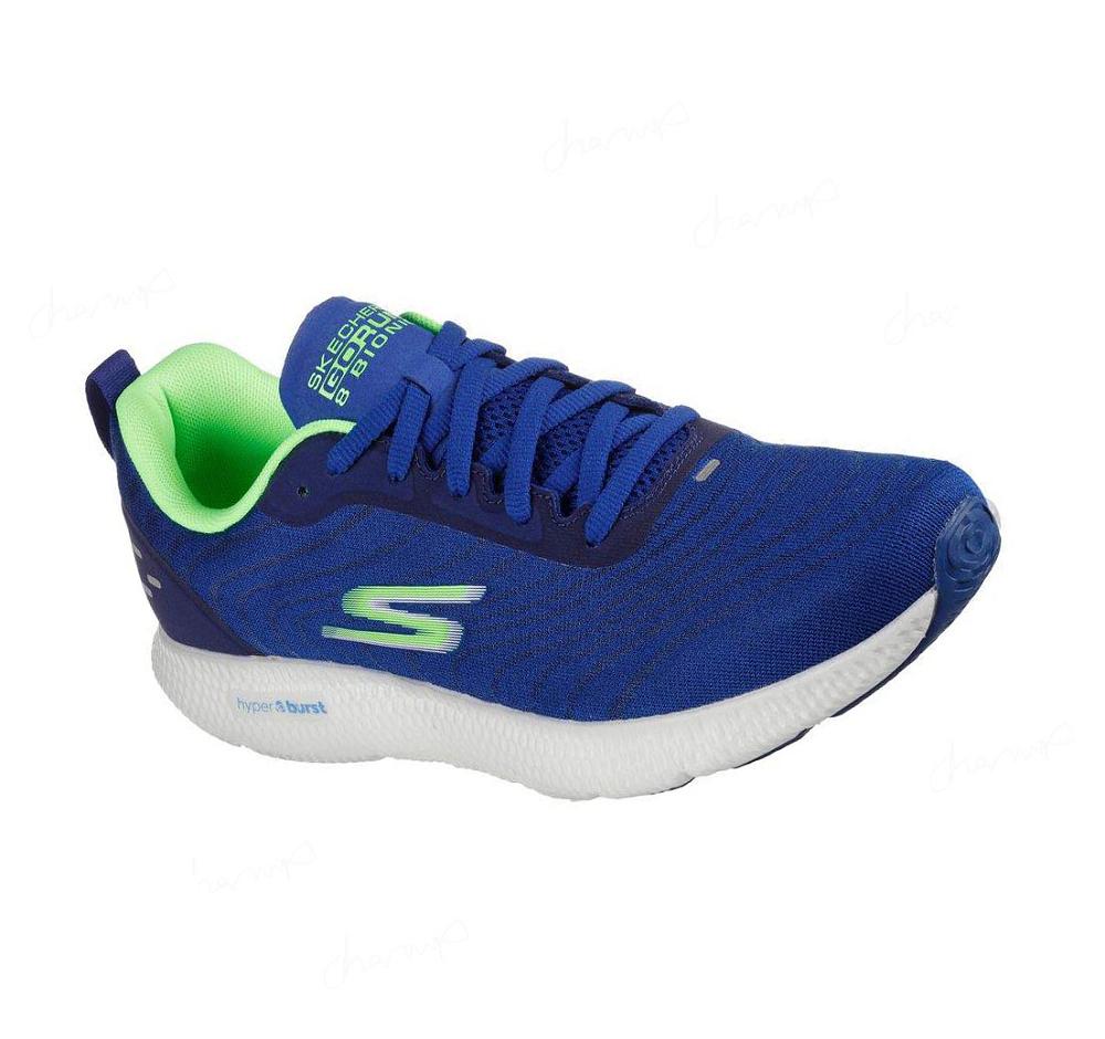 Zapatillas Deportivos Skechers GO RUN 8 - Bionic Hombre Azules Verde Claro | A939Q_AR