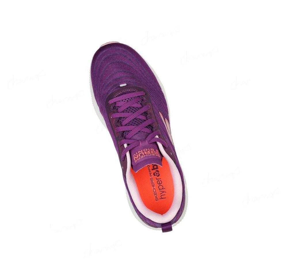 Zapatillas Deportivos Skechers GO RUN 8 - Bionic Mujer Moradas Rosas | T13AS_AR